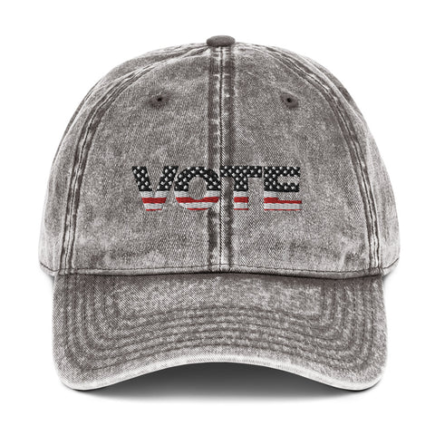 Image of Vintage Cotton Twill Cap - fleshirose