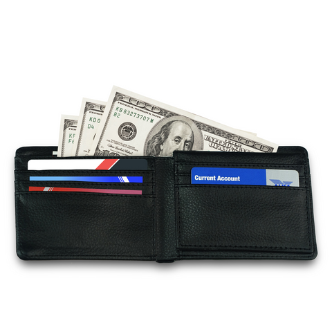 Image of Hussle Motivator Men's wallet - fleshirose