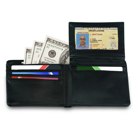 Image of Hussle Motivator Men's wallet - fleshirose