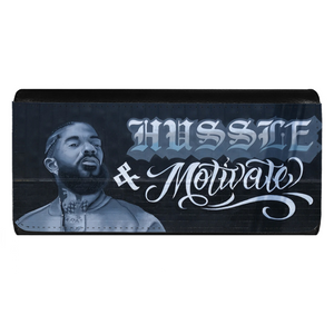 Hussle motivate wallet for women - fleshirose