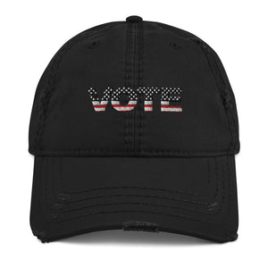 Distressed Dad Hat - fleshirose