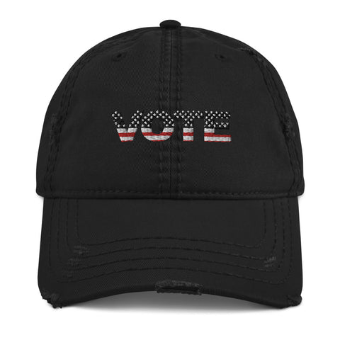 Image of Distressed Dad Hat - fleshirose